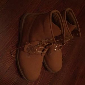 Classic steel toe timberland boots